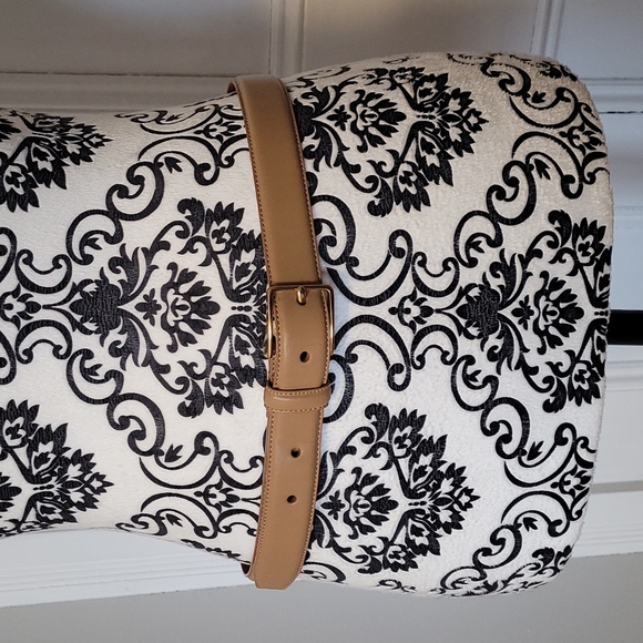 Lauren Ralph Lauren Italian tan leather belt gold tone buckle 39" x 1" Size L - Picture 3 of 11